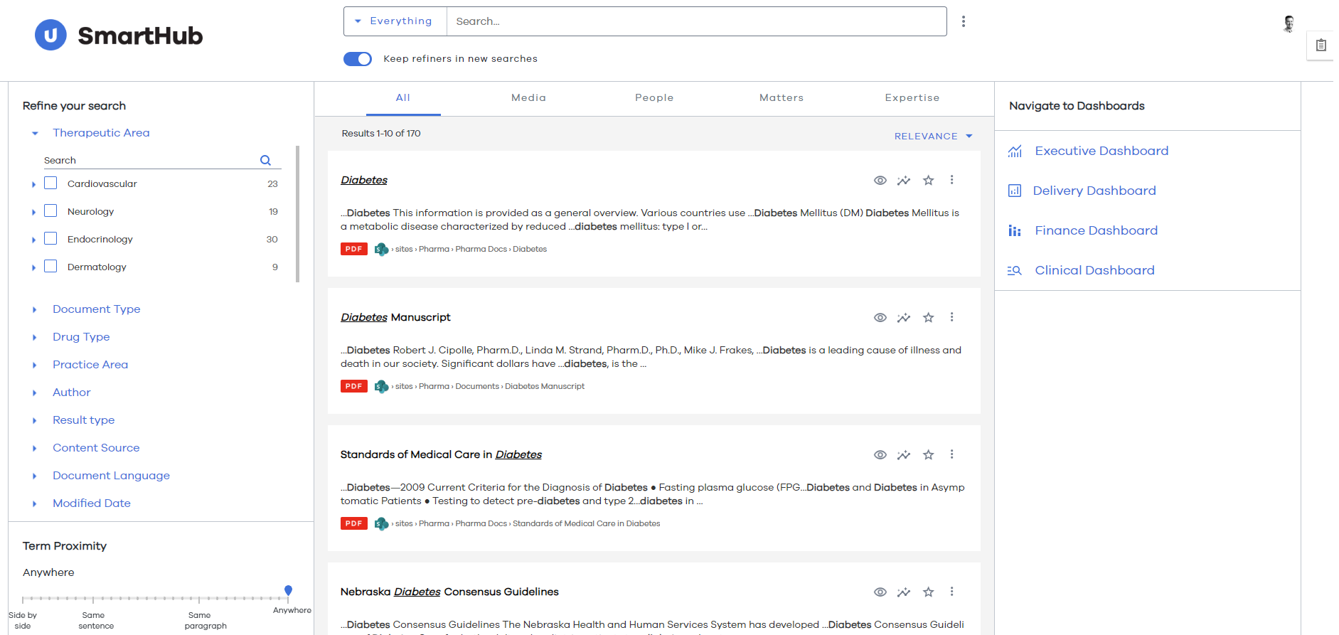 screenshot of BA Insight
